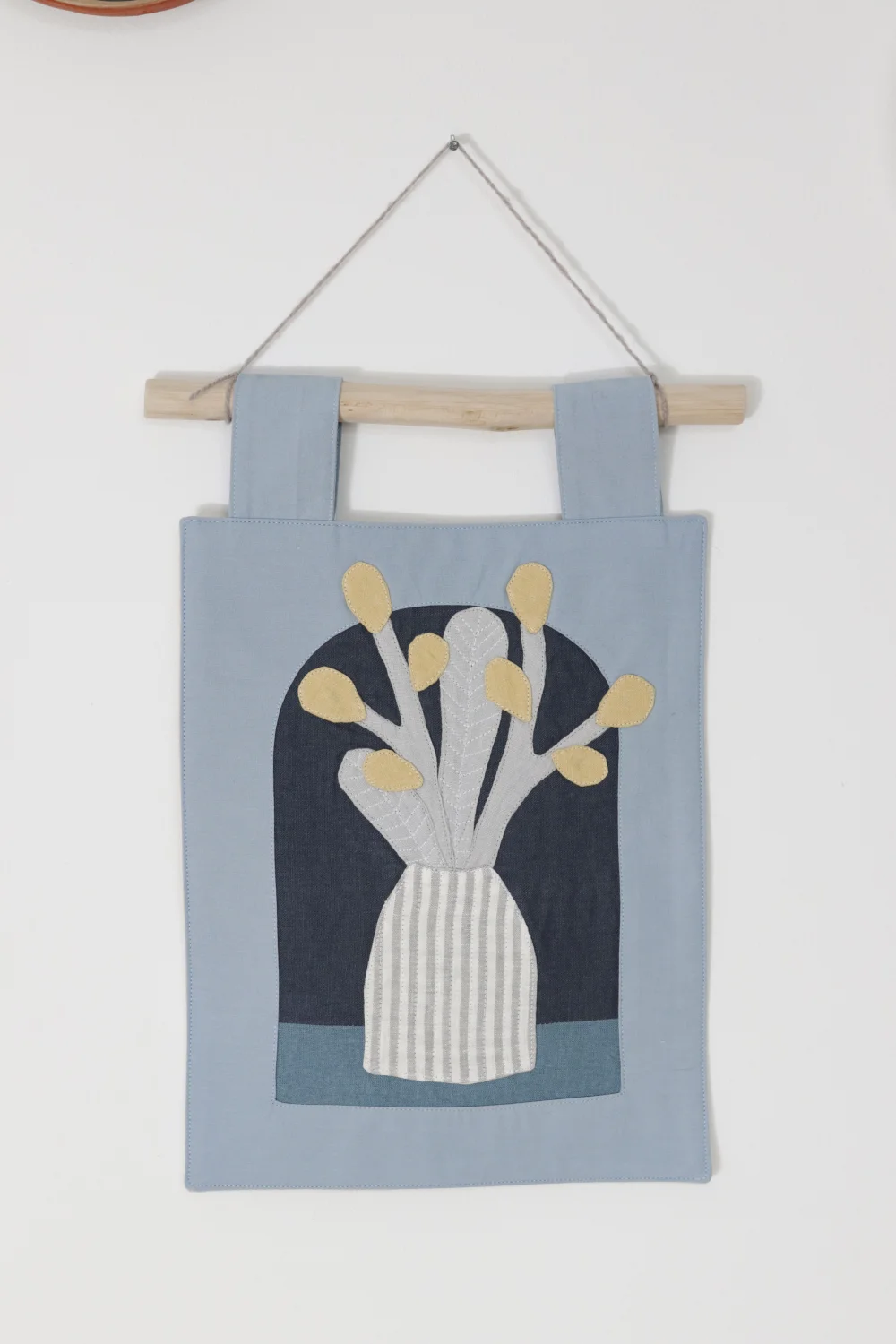 Makatka kwiatki w wazonie