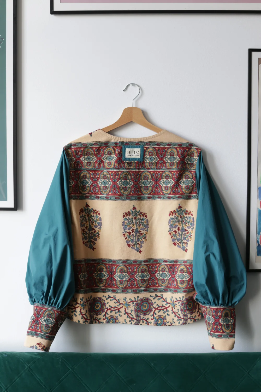 Koszula z indyjskiego obrusa