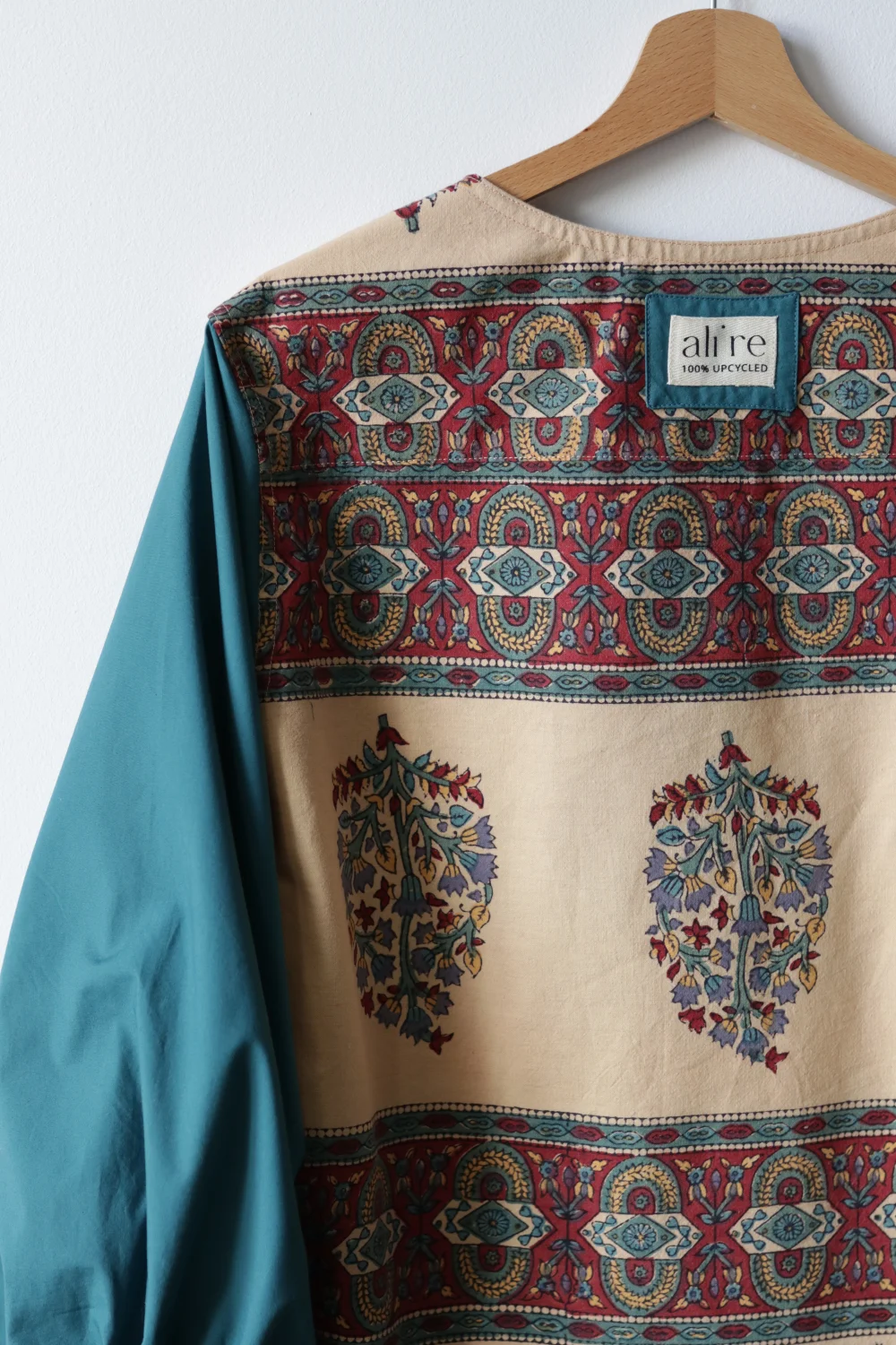 Koszula z indyjskiego obrusa